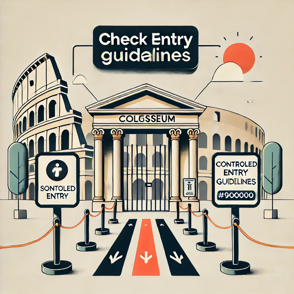 Check Entry Guidelines Colosseum