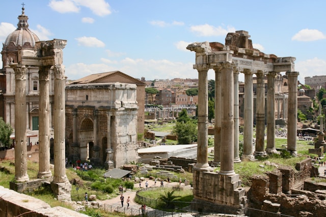 Roman Forum Via della Salara Vecchia Rome Metropolitan City of Rome Italy